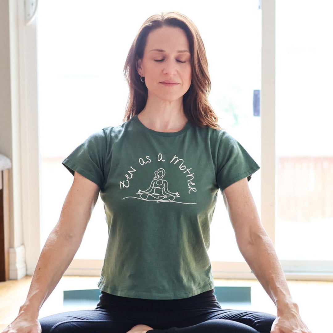 Zen as a Mother Mid Length Tee