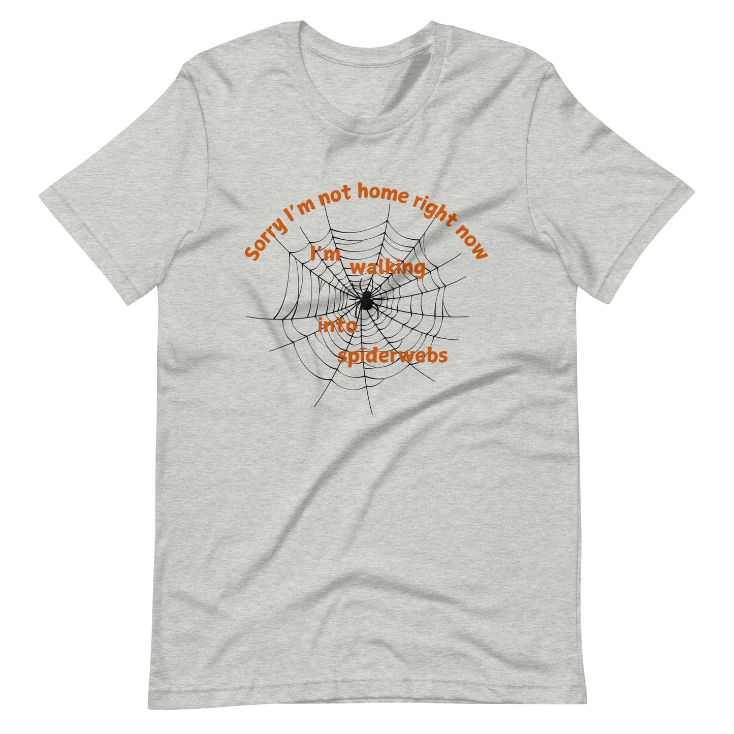 Walking Into Spiderwebs Halloween Tee