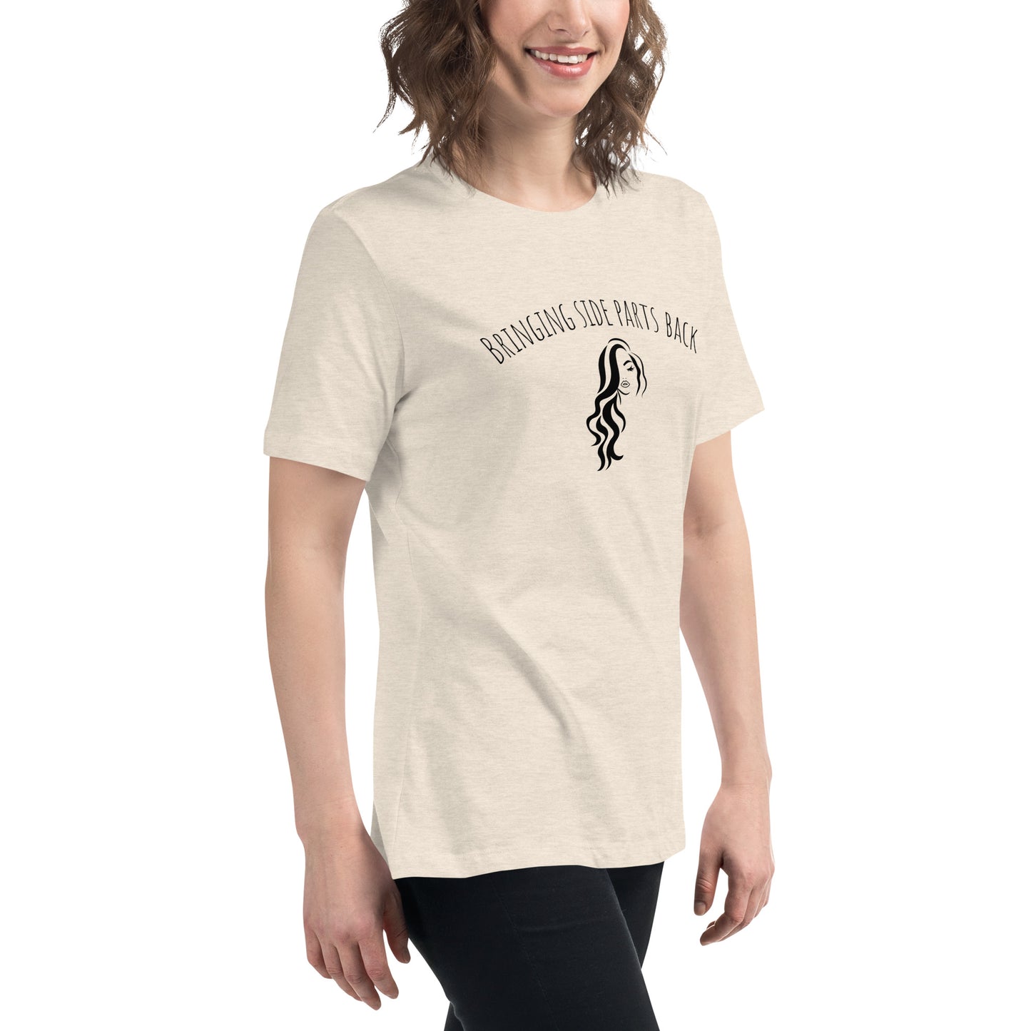 Bringing Side Parts Back Women's Tee